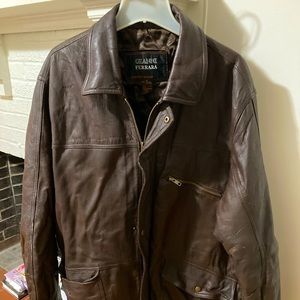 Gianni Ferrera Leather Fatigue Jacket